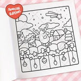Cozy Christmas: Coloring Book for Adults and Kids (Cozy Spaces Coloring) WoodArtSupply