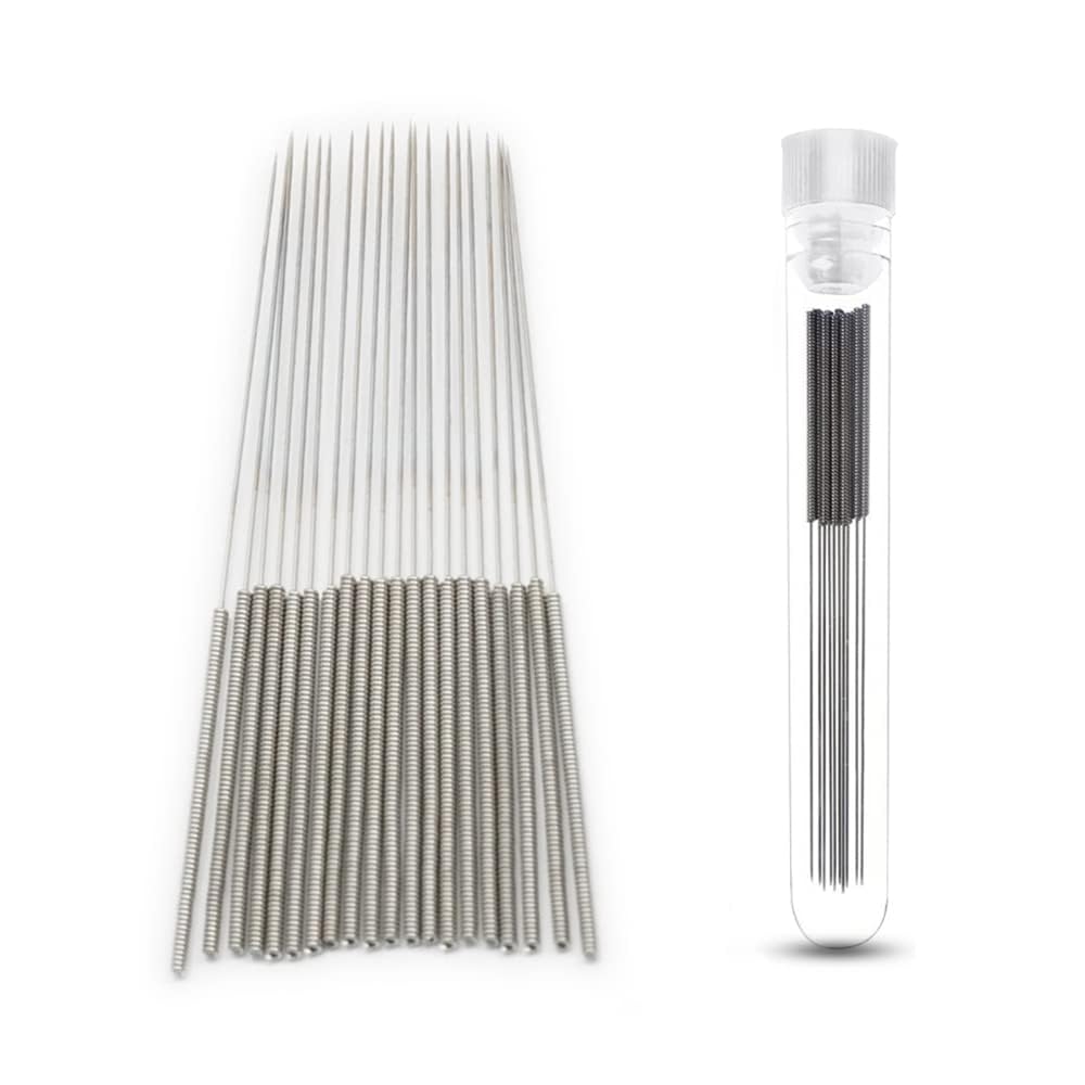 3D Printer Nozzle Cleaning Kit, 0.4mm Stainless Steel Nozzle Cleaning Tool Kit, 3D Printer Cleaning Needles for 3D Printer Extruder, 20-Pack SAPLUSREPRAP