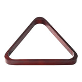 MoyanSuper Solid Wood Pool Ball Triangle Rack, Pool Table Ball Holder Positioning Rack,2-1/4" Pool Ball Rack (Burgundy Triangle & Diamond Rack) MoyanSuper