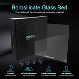 Mefine Creality Ender 3 Glass Bed Upgraded 3D Printer Tempered Glass Plate Build Surface for Ender 3/Ender 3 Pro/Ender 3 V2/Ender 5/Ender 5 Pro/Ender 3 S1, 235x235x4mm Mefine