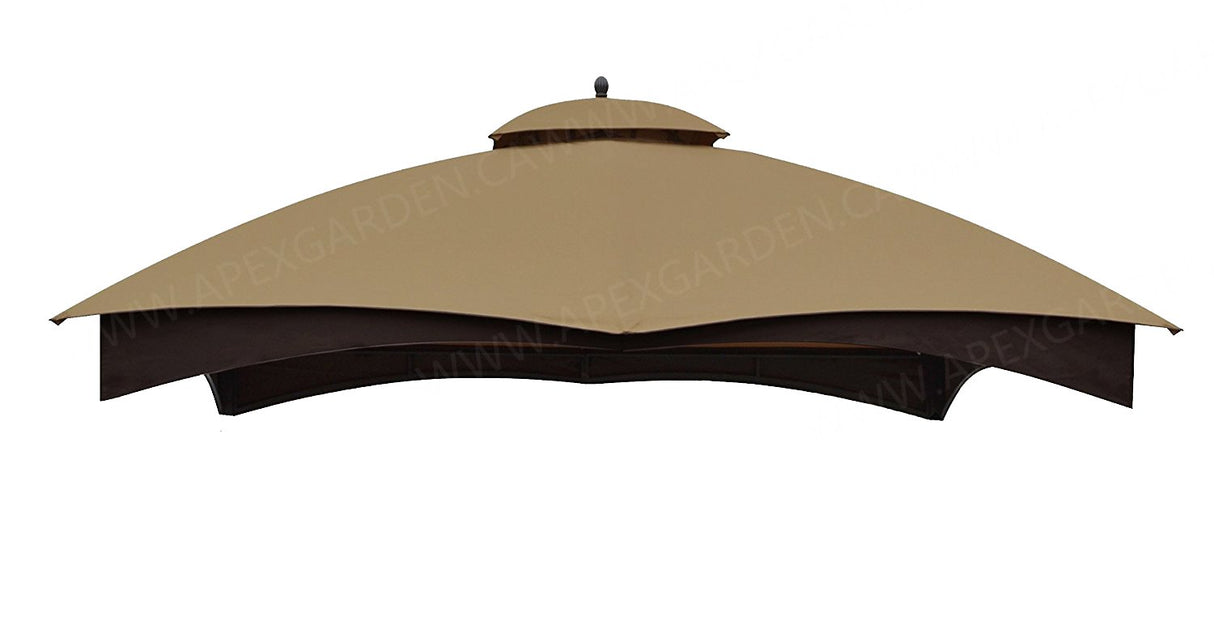 APEX GARDEN Replacement Canopy Top for Lowe's Allen Roth 10X12 Gazebo #GF-12S004B-1 APEX GARDEN