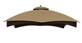 APEX GARDEN Replacement Canopy Top for Lowe's Allen Roth 10X12 Gazebo #GF-12S004B-1 APEX GARDEN