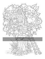 Stress Relief: Adult Coloring Book with Animals, Flowers, Fantasy, and More for Mindfulness and Relaxation WoodArtSupply