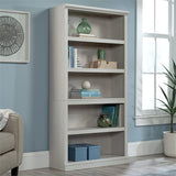 Sauder 5-Shelf Display Bookcase in Glacier Oak Finish Sauder