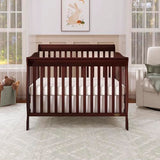 Dream On Me Ashton 5-in-1 Convertible Crib in Espresso, Greenguard Gold Certified , 50x36x44 Inch (Pack of 1)