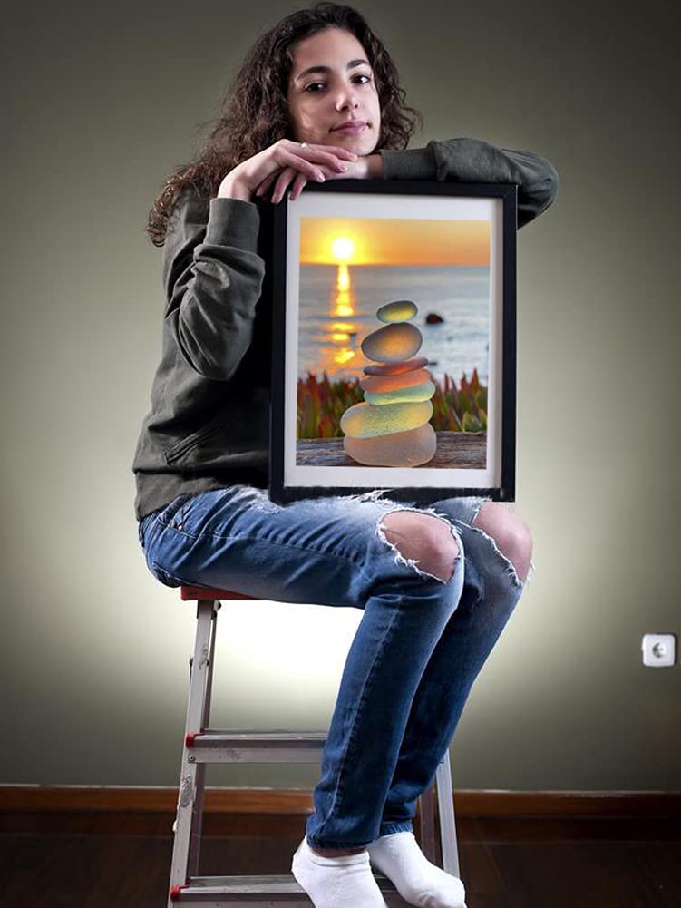 Beaudio Landscape Series Diamond Art Painting Kits for Adults- Stone in The Bright Sunshine- DIY Round Full Drill 5D Diamond Art for Home Wall Decor(11.8x15.7inch) Beaudio