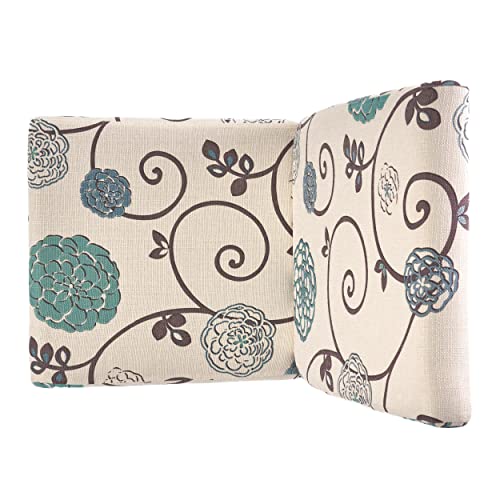 Christopher Knight Home Pertica Fabric Dining Chairs, 2-Pcs Set, Polyester White And Blue Floral Christopher Knight Home