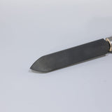 Robust, Nitrided HSS, 1 3/8" x 3/8" XL Spear Scraper For Woodturning with Maple Handle Robust