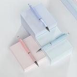 Nicpro 3PCS Pastel Mechanical Pencil Set with Case, 0.7 mm Pencils with 6 Tube HB Lead Refill, 3PCS Eraser, 9PCS Eraser Refill for School Supplies Student Writing, Drafting Drawing Sketching Nicpro