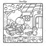 Cozy Friends: Coloring Book for Adults and Teens Featuring Super Cute Animal Characters with Easy and Simple Designs for Relaxation (Cozy Spaces Coloring) Coco Wyo LLC