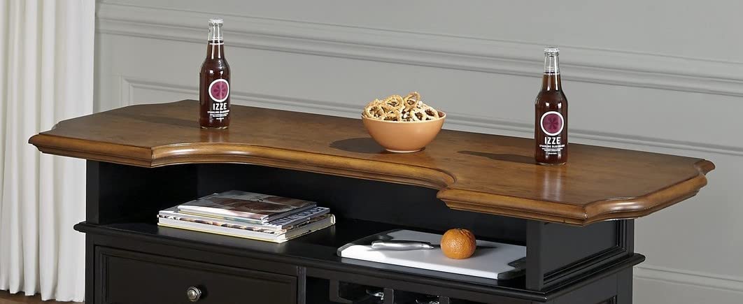 homestyles Bar, Americana Black - WoodArtSupply