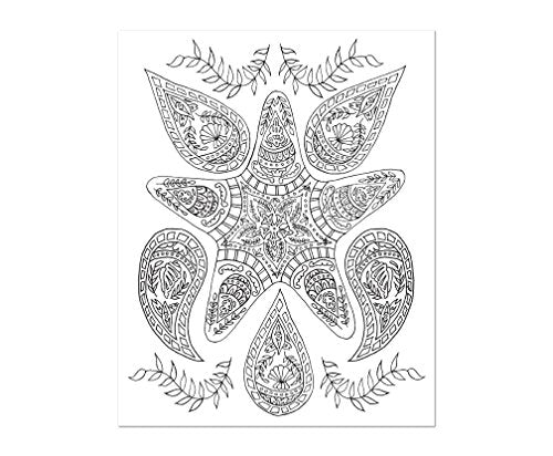 Color & Frame - By the Sea (Adult Coloring Book) New Seasons