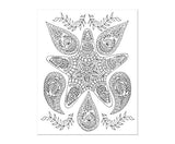 Color & Frame - By the Sea (Adult Coloring Book) New Seasons
