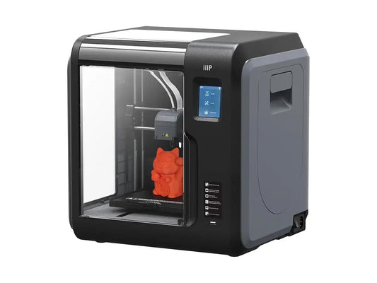 Monoprice Voxel 3D Printer - Fully Enclosed with Removable Heated Build Plate (150 x 150 x 150 mm) Touch Screen, 8GB And Wi-Fi, Black/Gray, Large - WoodArtSupply