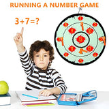 Axe Throwing Toys for Kids Adults, Yard Ax Dart Games for Boys Girls Axe Throwing Set Family Party Camping Carnival Games Indoor Outdoor Play Activity Center, 4 Sticky Axes, 28'' Cloth Board AUBESTKER