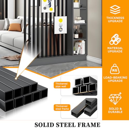 Modern Room Divider with Shelves,Wall Room Divider Screen with Storage Cabinet, Wall Divider for Room Separation, for Home Office Decorative HSHBDDM