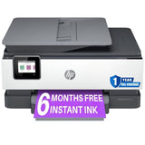 HP OfficeJet 8022e All-in-One Color Inkjet Wireless Printer Scanner Copier with 6-months Instant Ink Included Phone Computer Printers for Home Use Two-Sided Printing Scanning 1K7K6A (Renewed Premium) HP