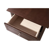 Glory Furniture Daniel 3 Drawer Nightstand in Cappuccino Glory Furniture