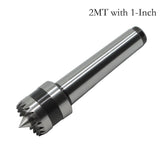 Nakkaa Spur Wood Lathe Drive CenterWoodworking MT2 with 1-Inch Crown Spur Wood Lathe Drive Center Nakkaa
