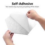 12PCS Felt Cork Bulletin Board Acoustic Panels Self-Adhesive, 12 * 10" Soundproof Wall Panels, High Density Sound Dampening Panels Studio Sound Proof Foam Sound Absorbing Tile Wall Photo Decor WEYCHEN