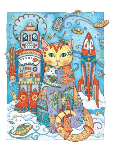 Creative Haven Creative Cats Coloring Book (Adult Coloring Books: Pets)