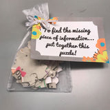 NuFun Activities DIY Transfer Puzzle Maker Kit - Blank White Puzzles to Draw, Print, or Write on. Make Your Own Printable Puzzle NuFun Activities