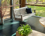 POLYWOOD GNS60WH Vineyard 60" Swing, White Polywood