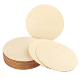 30 PCS 11.8 Inch Wood Circles, Thickness 2.5 mm Unfinished Wood Circles, Plywood Circles, Craft Unfinished Wood Discs for DIY Crafts, Door Hanger, Painting, Versatile Round Wood Pieces,by GNIEMCKIN GNIEMCKIN