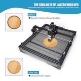 XUNKUANER Honeycomb Working Table 500mm x 500mm Aluminium Alloy Honeycomb Laser Cutting Mat with Aluminum Plate for for Laser Engraver Cutter,Working Area 19.68" x 19.68" (500X500mm) XUNKUANER