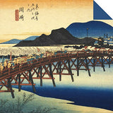 Origami Paper 200 sheets Hiroshige Prints 6 3/4" (17 cm): High-Quality Double Sided Origami Sheets With 12 Different Woodblock Prints (Instructions for 6 Projects Included) Tuttle Publishing