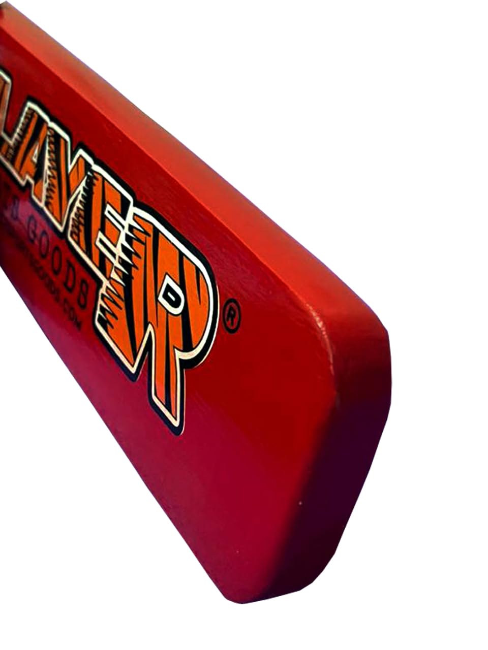 PSG 33" High-Grade Pro Maple Flat Half Paddle Training Baseball & Softball Bat in Lenght:33"/ Weight:20 oz/Flat Dia:3" for Proffessional Players in Red & Black Color by Player Sports Goods LLC Player Sports Goods