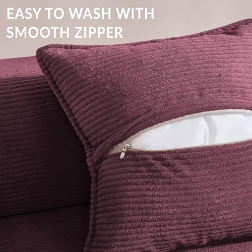 YINIX Foldable Sofa Bed, 78'' Folding Floor Couch, Compressed Convertable Sleeper Sofa, Memory Foam Couch with Pillow Back Support Armrest, 4-in-1 Futon Sofa Bed for Living Room, Wine Red YINIX