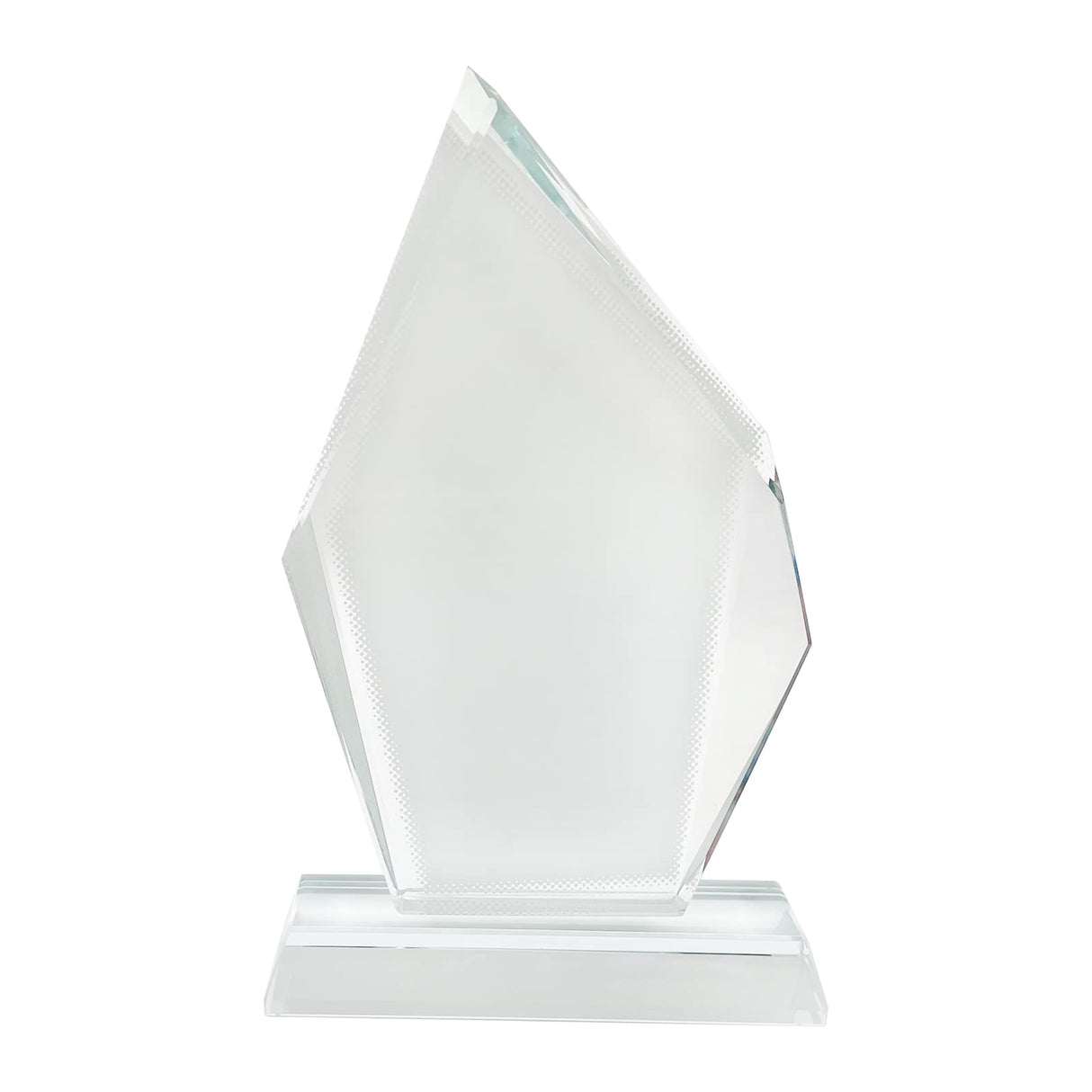 Ismosm Sublimation Blanks Crystal Tabletop Decor Decorative Signs Plaques Custom Photo Frame DIY Picture Frame (Blank - Irregular) Ismosm