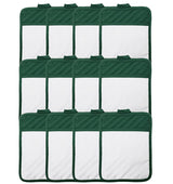 Green Sublimation Blanks 9"x7" Polyester/Cotton Pot Holders with Sublimation Pocket DIY Set of 12 Tromic
