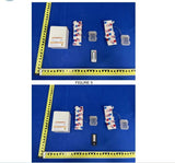 4th of July Decorations Lights, 13FT 40LED Lights Battery Operated Remote Timer USA Flag Fairy Light for Indoor Home Independence Day Memorial Day Fourth of July Couah