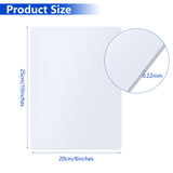 6 Pieces Sublimation Photo Blank Aluminum Metal Photo Metal Wall Poster Frame Collection for Thermal Sublimation Printing Photo Sign (White) Hotop