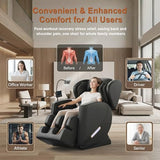Massage Chair Full Body 2025 Upgraded Zero Gravity Recliner with Heat, 10 Fix Points, Airbag, Touch Screen, Footrest, Shiatsu Massage Chair Full Body for Parents Seniors Casaphoria