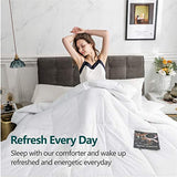 Cozynight Soft King Size Comforter Duvet Insert-Lightweight Down Alternative Comforter with Corner Tabs- Breathable & Machine Washable Diamond Stitching（King,106”X92” ） Cozynight