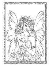 Adult Coloring Enchanted Fairies Coloring Book (Adult Coloring Books: Fantasy) Dover Publications