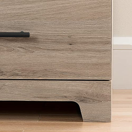 South Shore Primo 6-Drawer Double Dresser, Rustic Oak South Shore