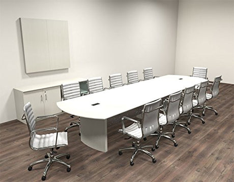 Modern Contemporary 14' Feet Conference Table, MT-MED-C20 UTM Furniture