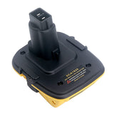 Lasica 2Pack DCA1820 18V to 20V Adapter Compatible with Dewalt 18V XRP Tools - Compatible with Dewalt 20V Max Battery DCB201 DCB203 DCB204 DCB206 - Compatible with Dewalt Battery Adapter DCA1820 Lasica