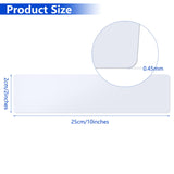 6 Pieces Sublimation Name Plates Blank Aluminum Name Card Personalized Custom Name Plate 2 x 10 Inches Blank Metal Name Tag Label for Nameplate, Doorplate, Desk Tag, Label Tag, Metal Sign Outus