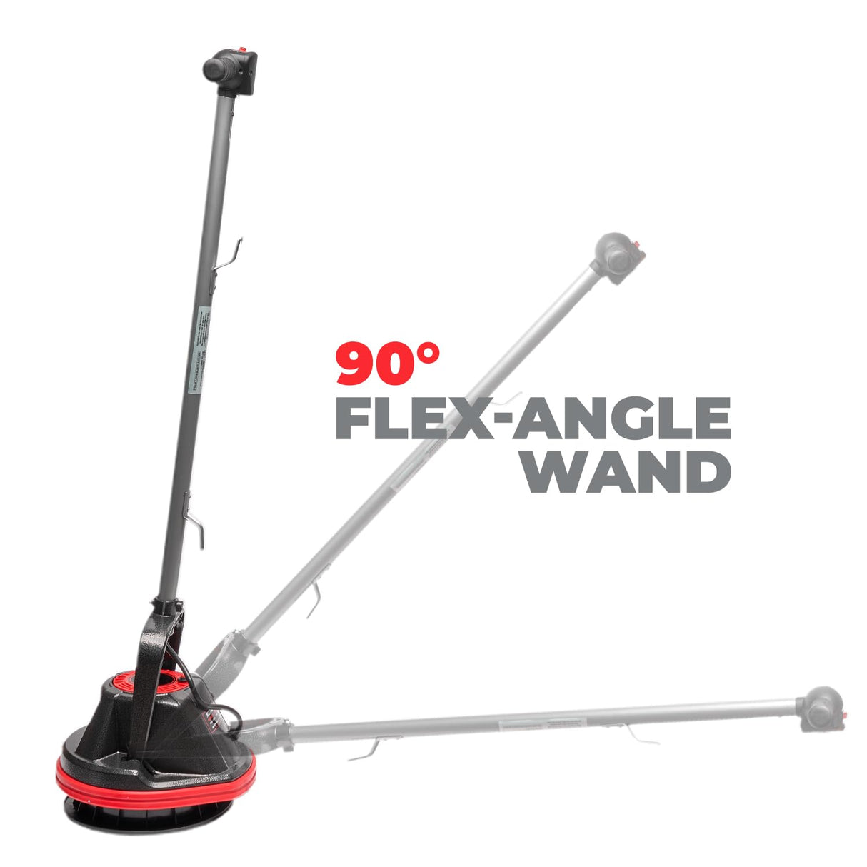 XtremepowerUS 10" Heavy Duty Single Pad Commercial Polisher Orbiter Hard Floor Polisher Cleaner Machine, Wide Cleaning Path Floor Cleaning, 39ft Cord XtremepowerUS