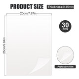 GGSTDDUP 30 PCS Metal Sublimation Photo Blank, 8 x 10 Inch Aluminum Photo Sign Sublimation Poster Art Aluminum Plate for DIY Crafting Gifts (8x10 Inch) GGSTDDUP