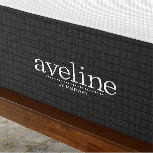 Modway Aveline 16” Gel Infused Memory Mattress with CertiPUR-US Certified Foam Queen Mattress