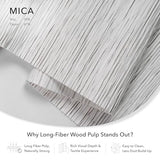 GoDear Design Adjustable Sliding Panel Track Blinds, Vertical Blinds, Room Dividers Walls, Closet Doors, Extendable Track from 45.8" to 86" W, Trimmable Panel Curtains Up to 96" H, Mica GoDear Design