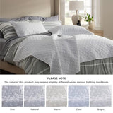 Bedsure Quilts Queen Size - Lightweight Bedspreads Queen Size with Basket Weave Pattern, Soft Quilt Bedding Set, White Comforter Set Coverlet for All Seasons with 2 Pillow Shams (90" x 96") Bedsure