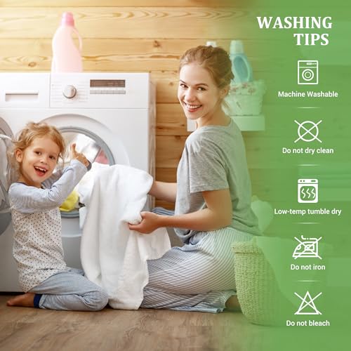 MERITLIFE Premium Waterproof Twin XL Size Mattress Protector Noiseless College Dorm Room Bed 4D Mattress Cover Extra Long Single Cooling Breathable Soft Washable (White,Twin XL 39"x80") MERITLIFE