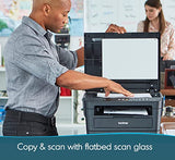 Brother Compact Monochrome Laser Printer, HLL2395DW, Flatbed Copy & Scan, Wireless Printing, NFC, Includes 4 Month Refresh Subscription Trial and Amazon Dash Replenishment Ready,Black Brother